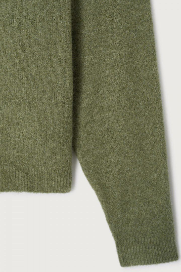 American Vintage Jumper Damsville In Melange Lizard