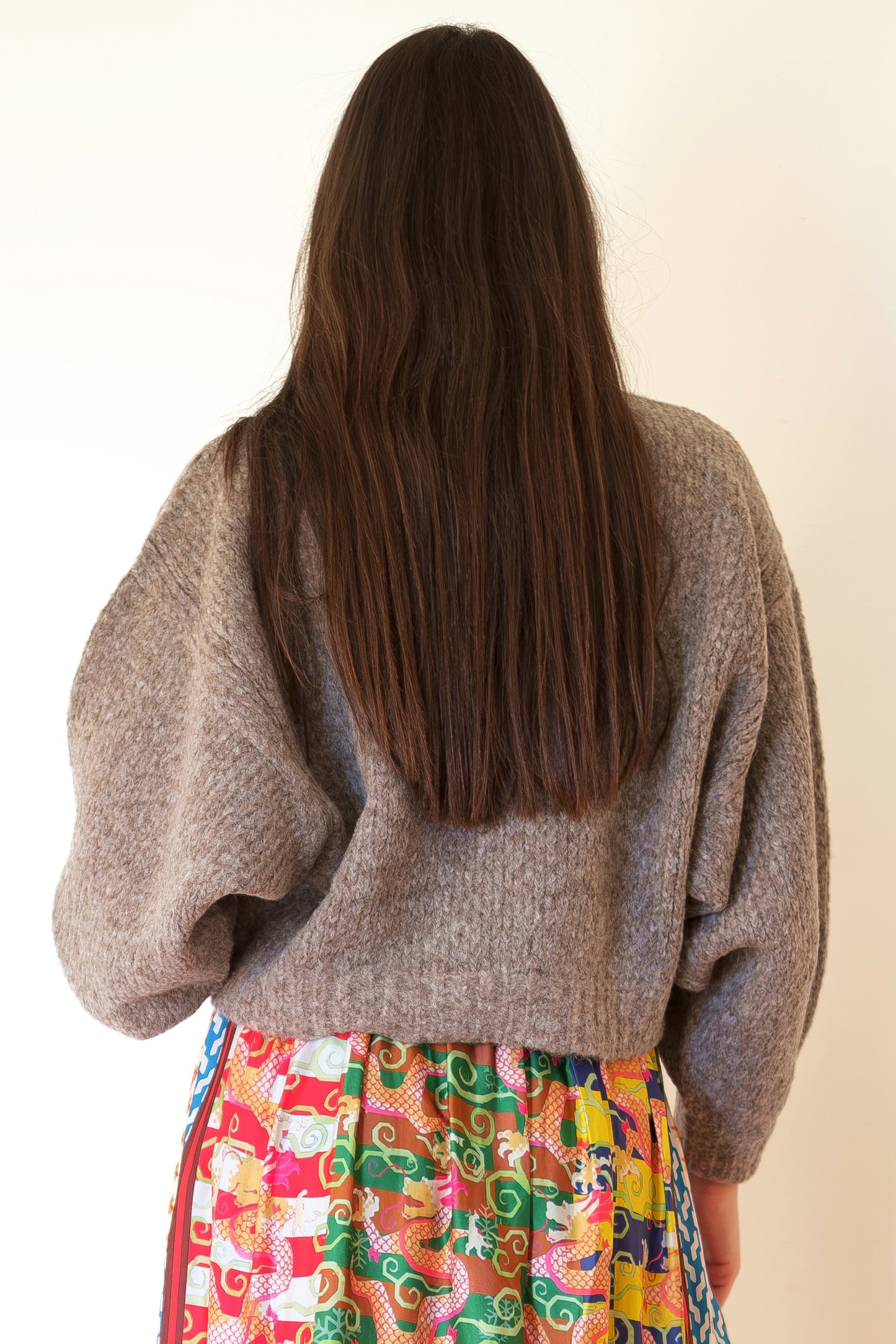 Atelier Delphine Balloon Sleeve Sweater - Deer