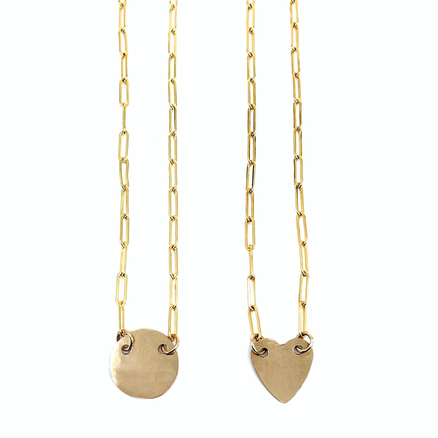 Double Pierced Statement Necklace