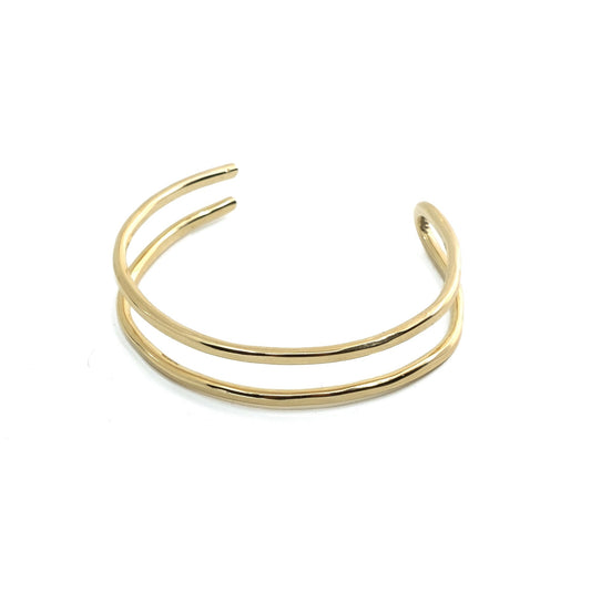 Double Polished Cuff Bracelet
