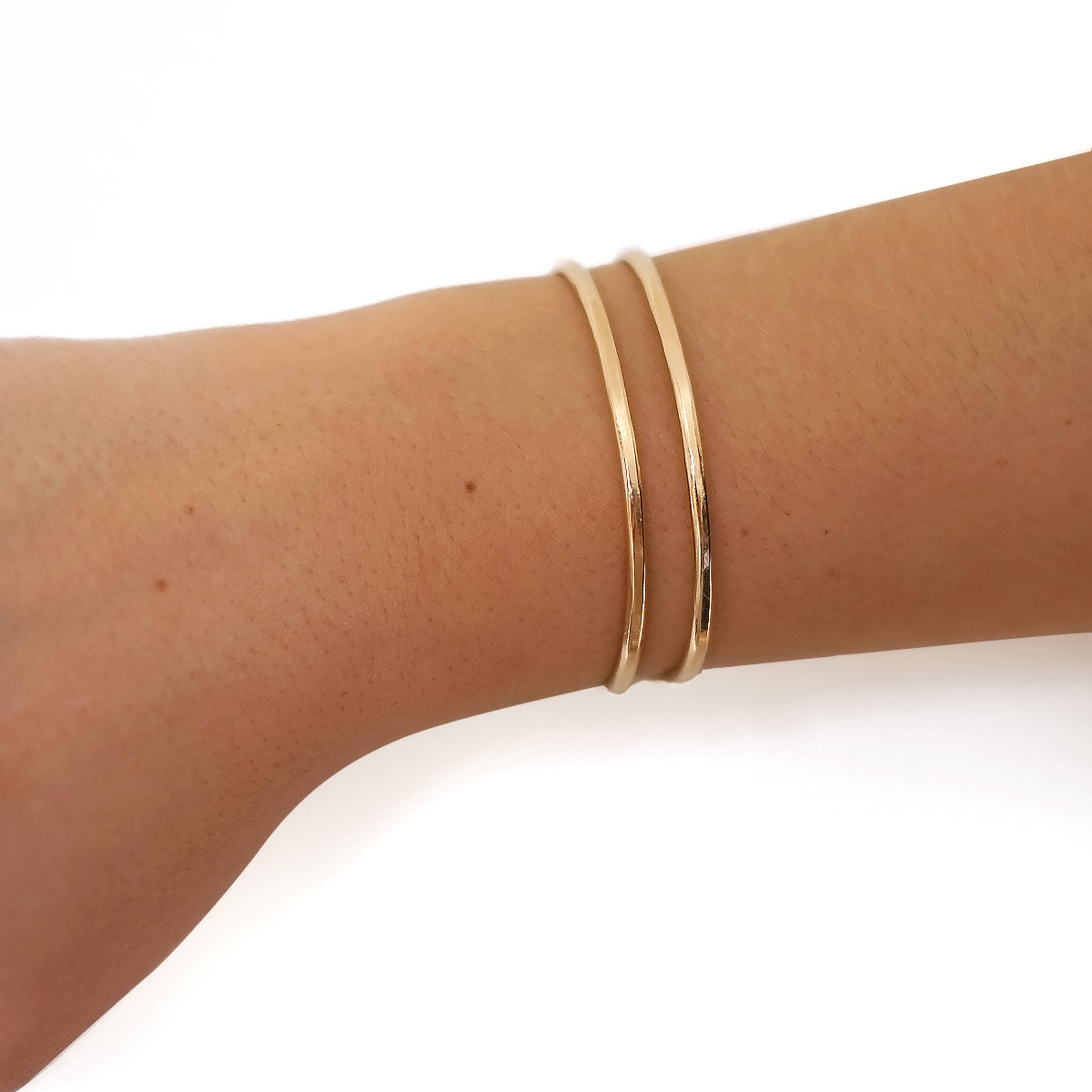 Double Polished Cuff Bracelet
