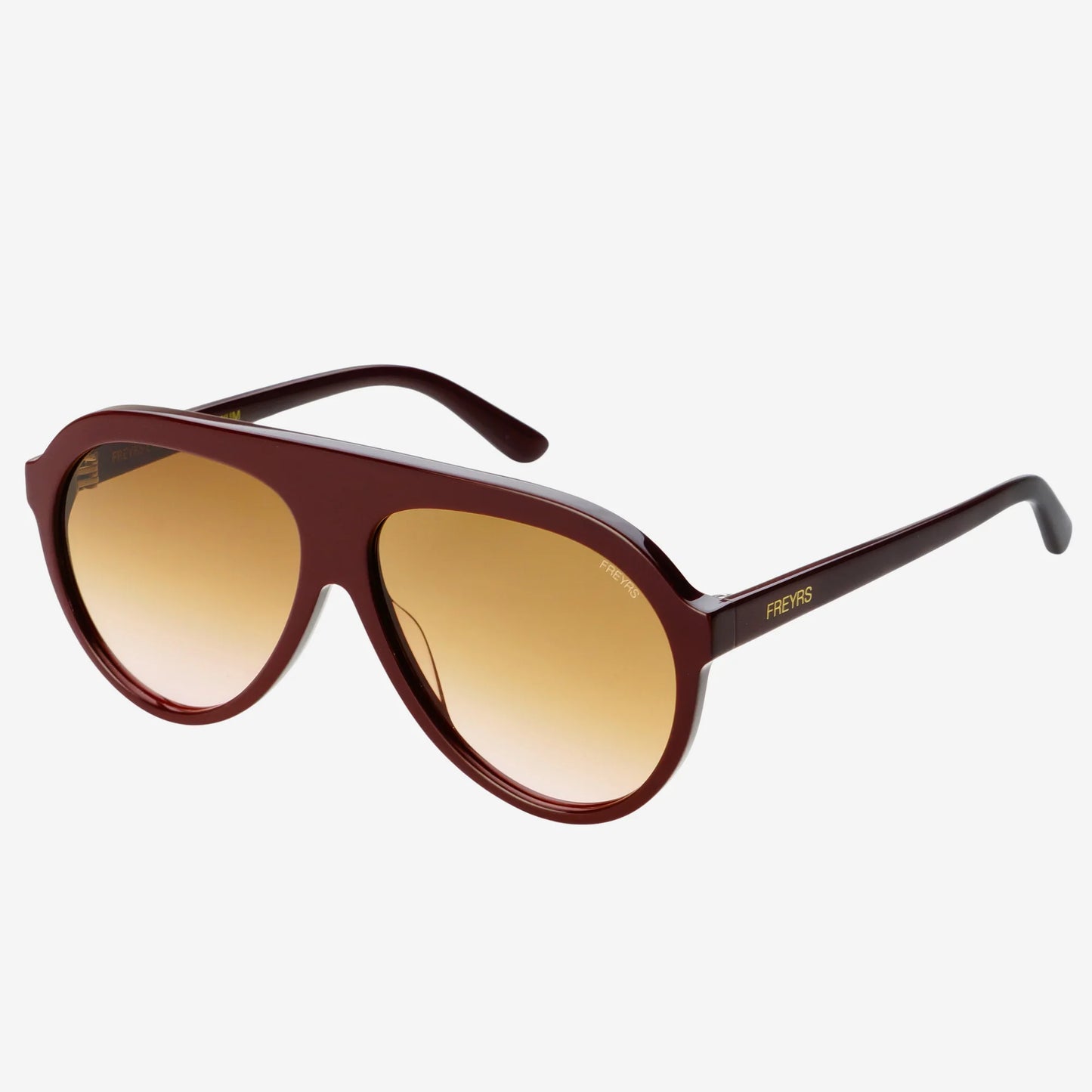 Freyrs Maxwell Acetate Sunglasses - Burgundy