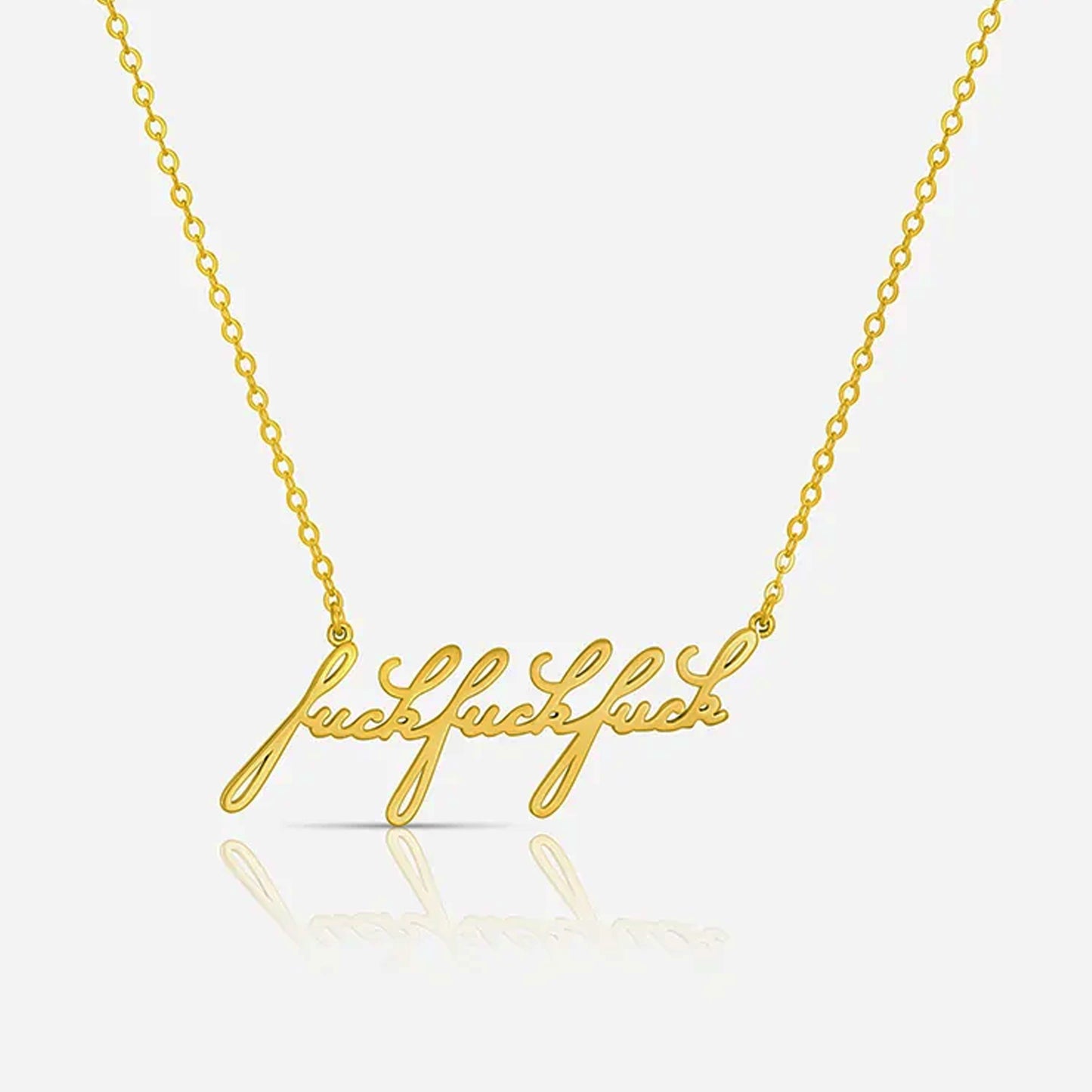 Thatch California FUCKFUCKFUCK Necklace