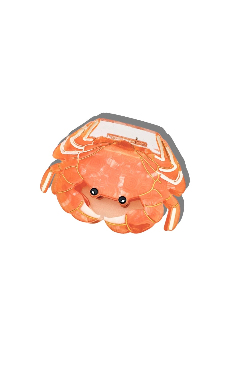 Solar Eclipse Hand-painted Crab Claw Hair Clip