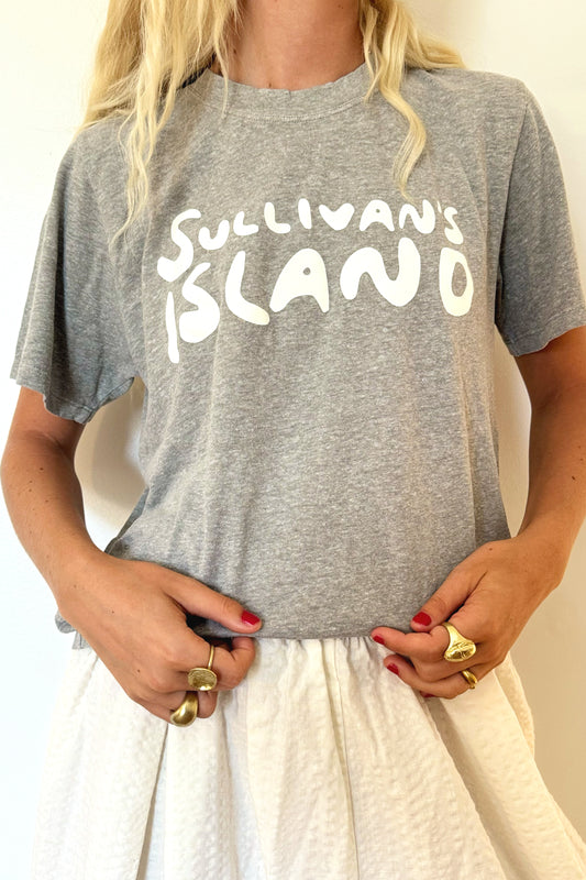 GOLDBUG Sullivan's Island Tee - Athletic Gray