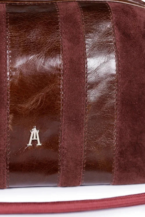 Craie Studio - Mini Halo Stripe in Acajou Burgundy