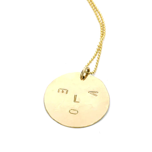 Love Face Necklace