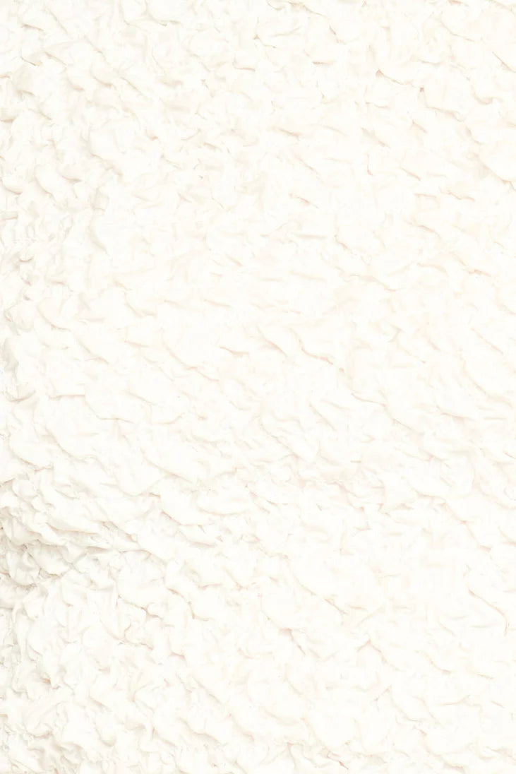 MIRTH Lucia Smocked Top - White