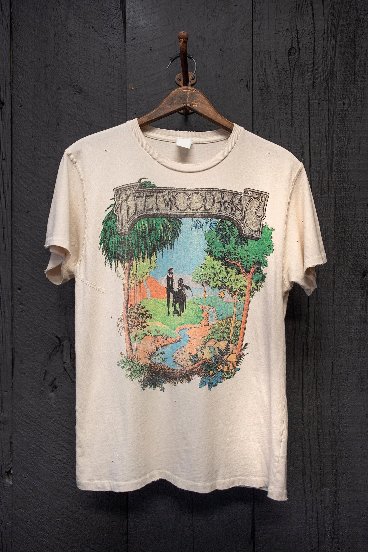 MadeWorn Fleetwood Mac Nature's Majesty Crew Tee - Tan