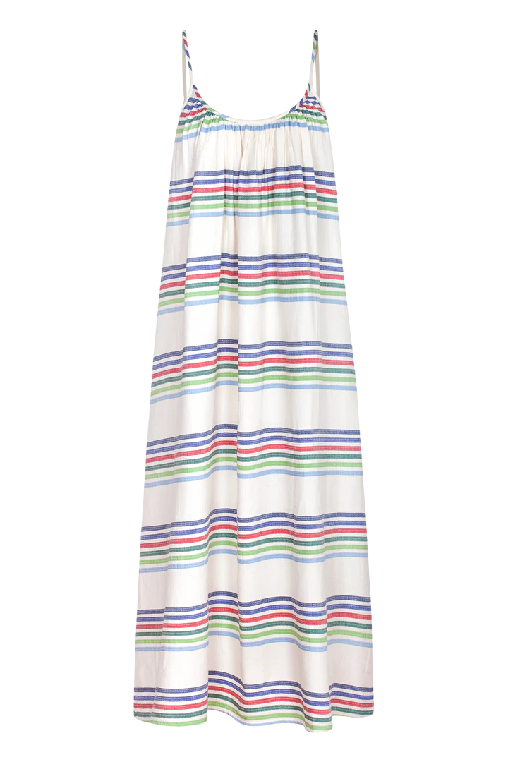 Untitled in Motion Ophelia Dress - Vela Stripe