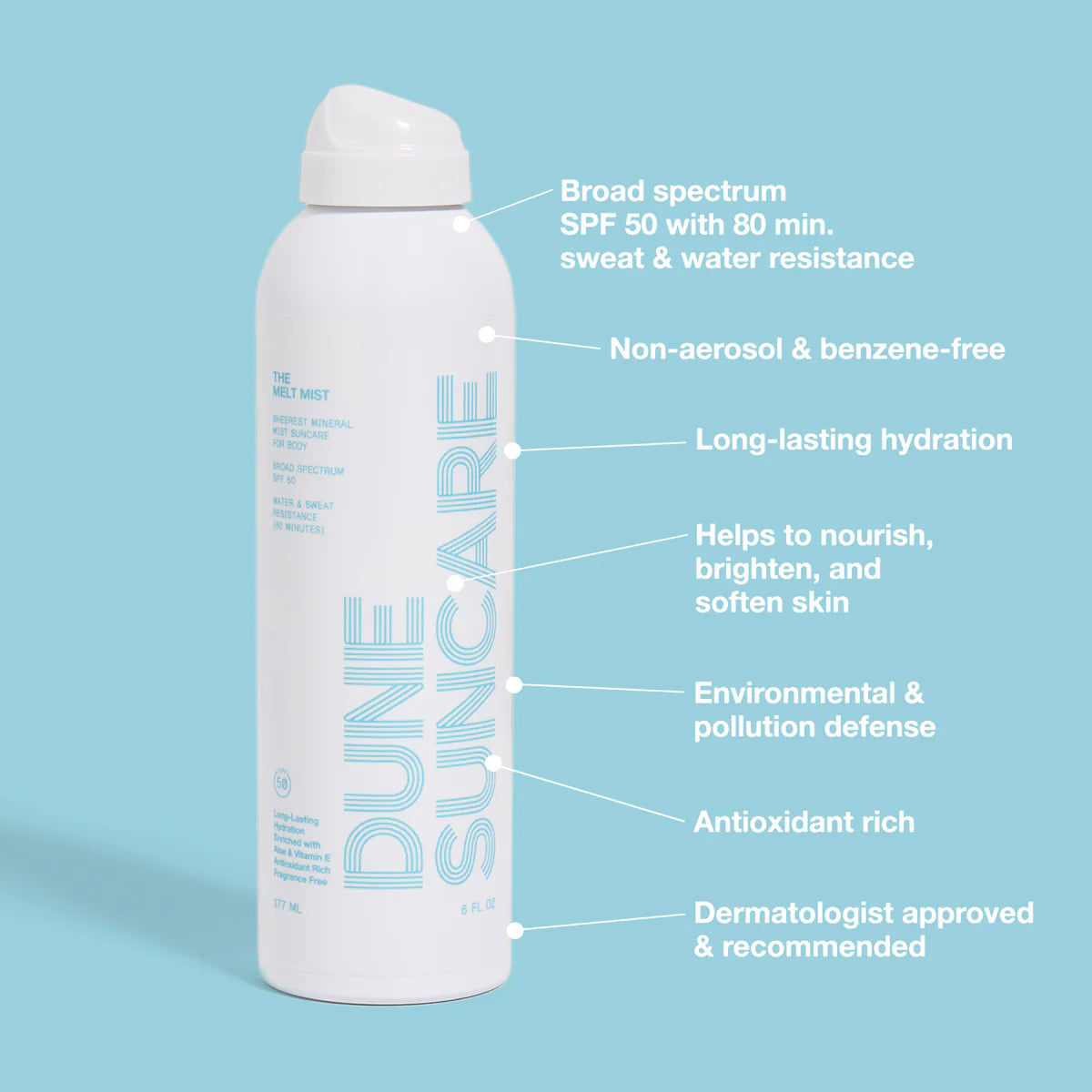 DUNE Melt Mist - SPF 50