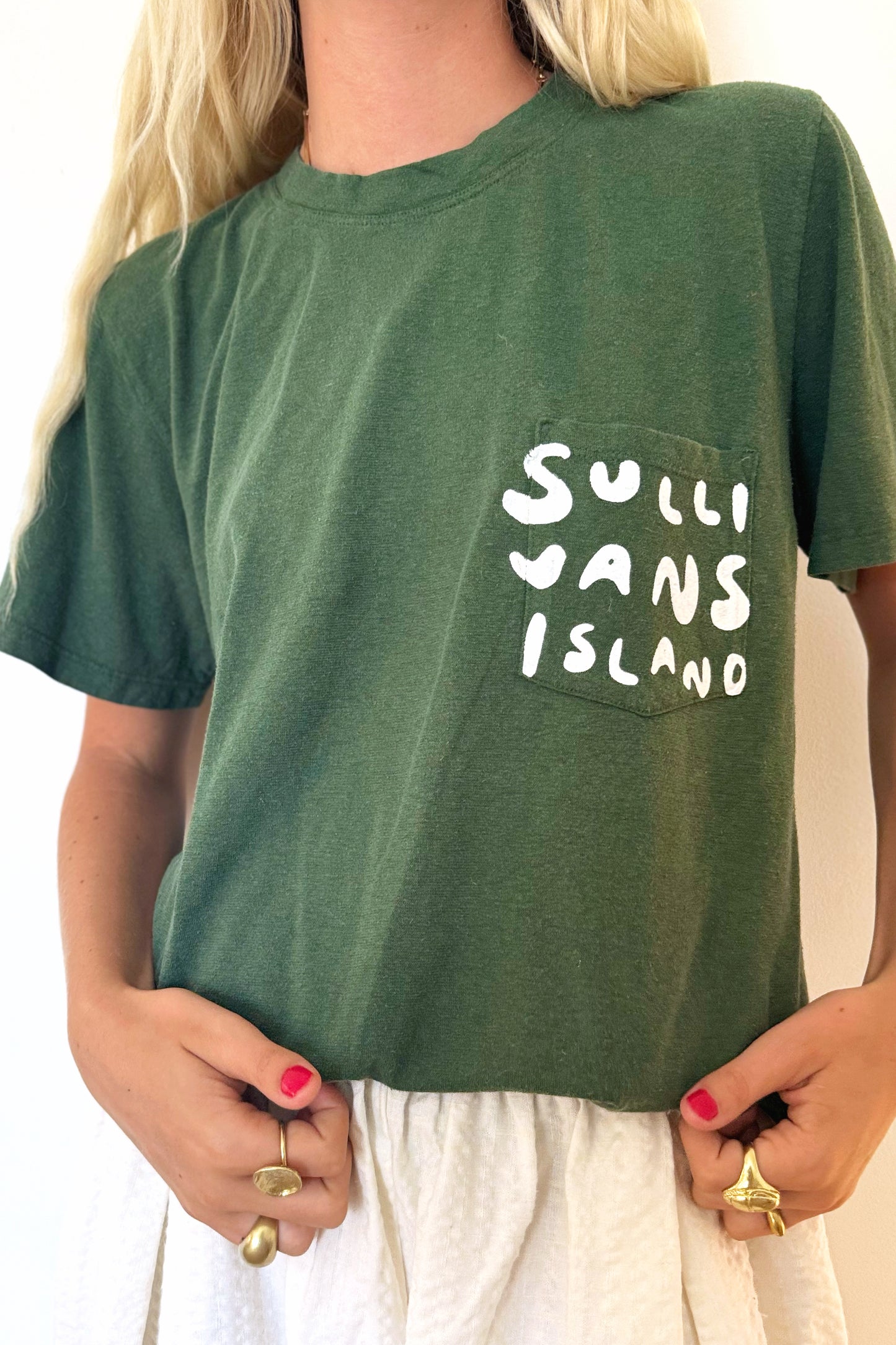 GOLDBUG Pocket Tee - Hunter Green