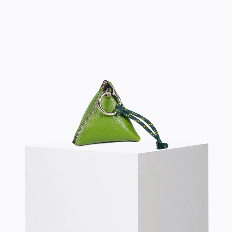 Craie Studio Pyramid Pouch - Grained Matcha