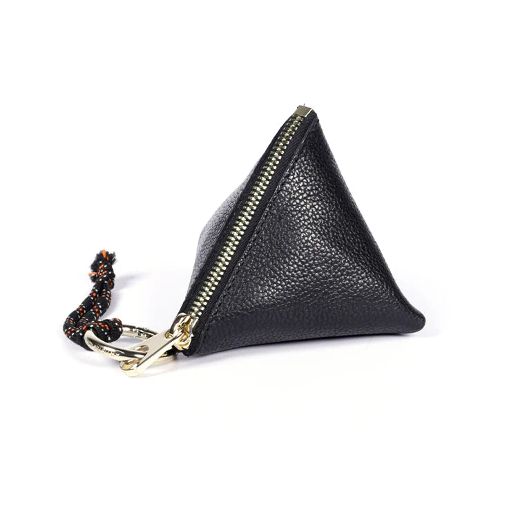 Craie Studio Pyramid Pouch - Grained Noir