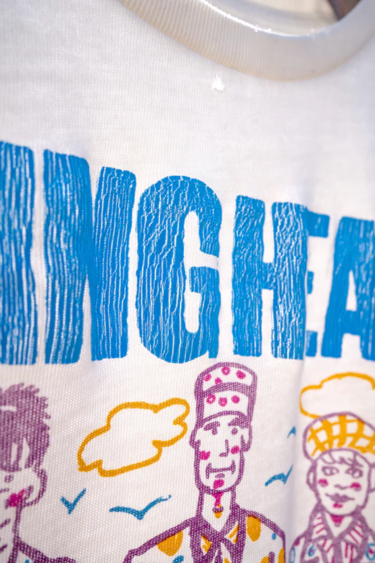 MadeWorn Talking Heads Crew Tee - Vintage White