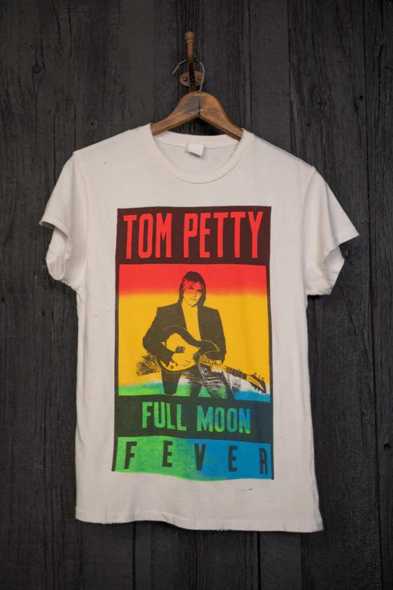 MadeWorn Tom Petty Crew Tee - Vintage White