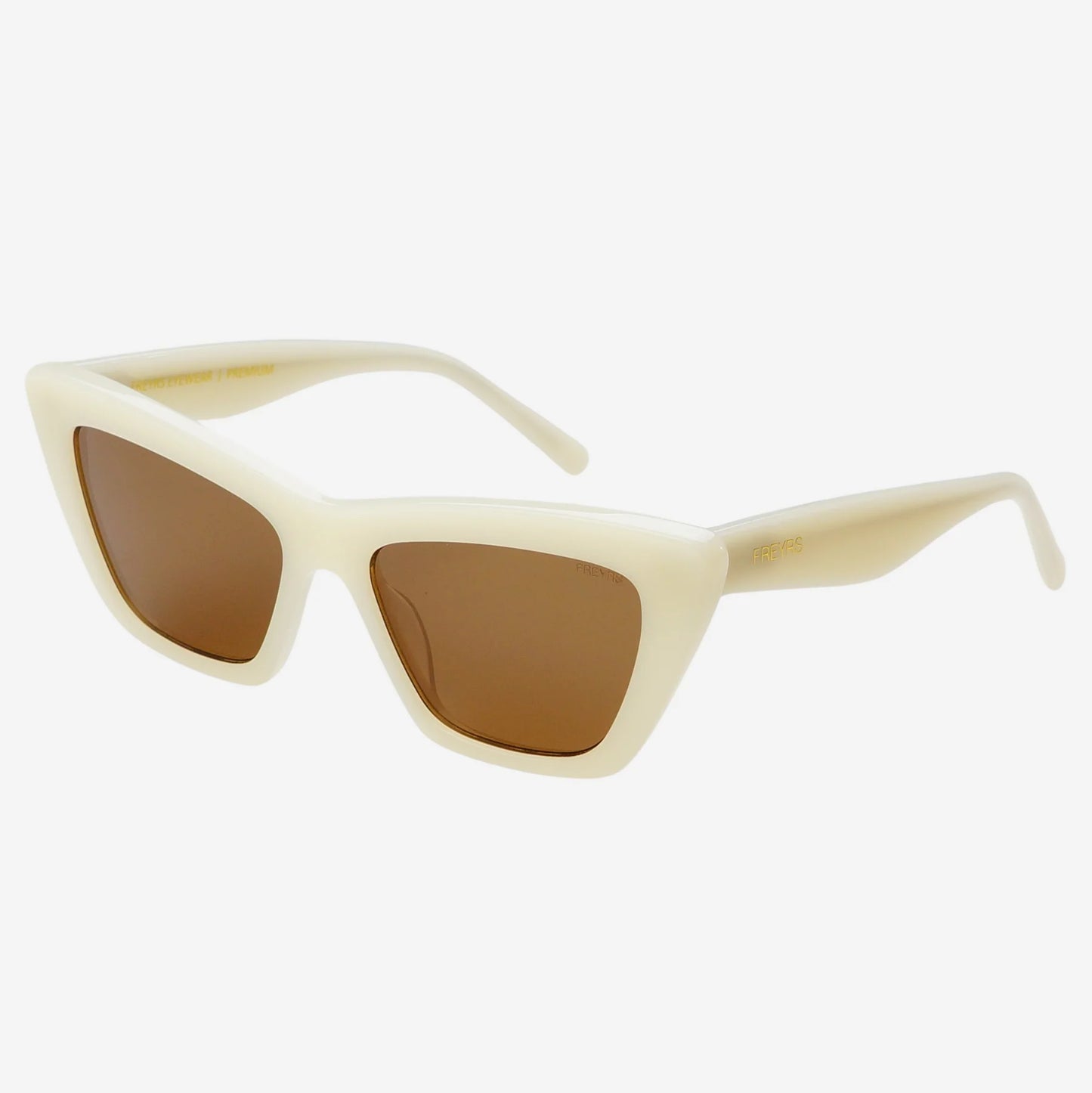 Freyrs Siena Sunglasses - Milky White