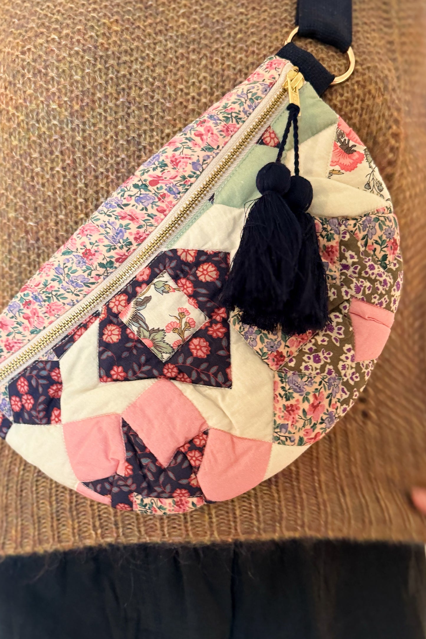 Louise Misha Waist Bag - Starpatch Blush Flow
