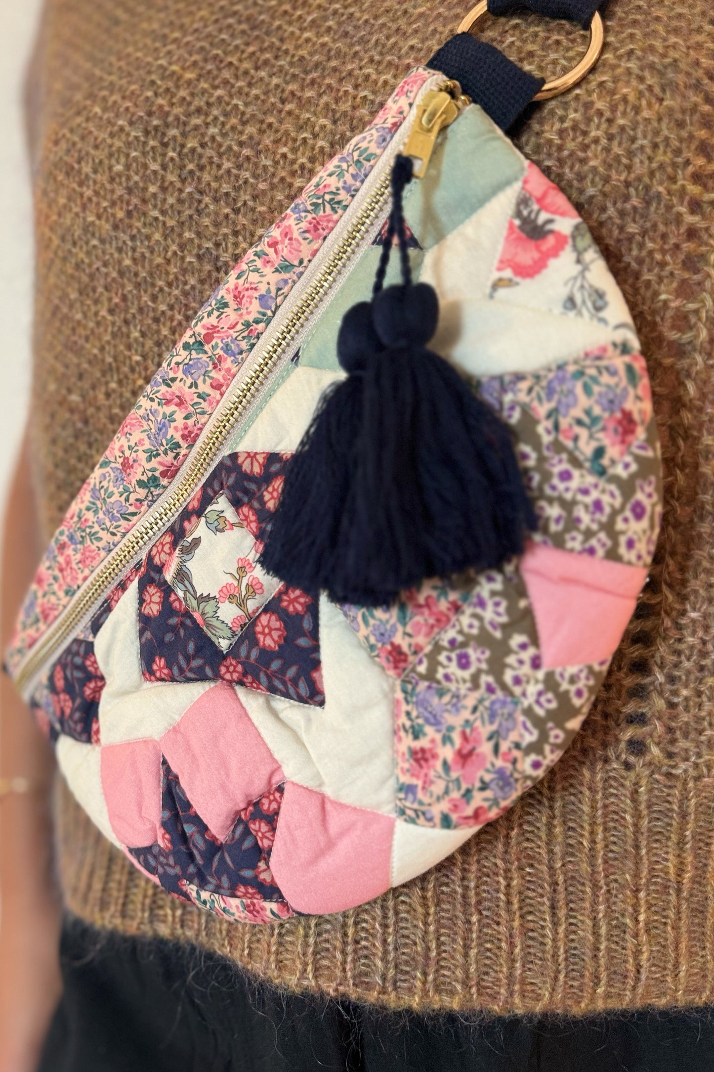 Louise Misha Waist Bag - Starpatch Blush Flow