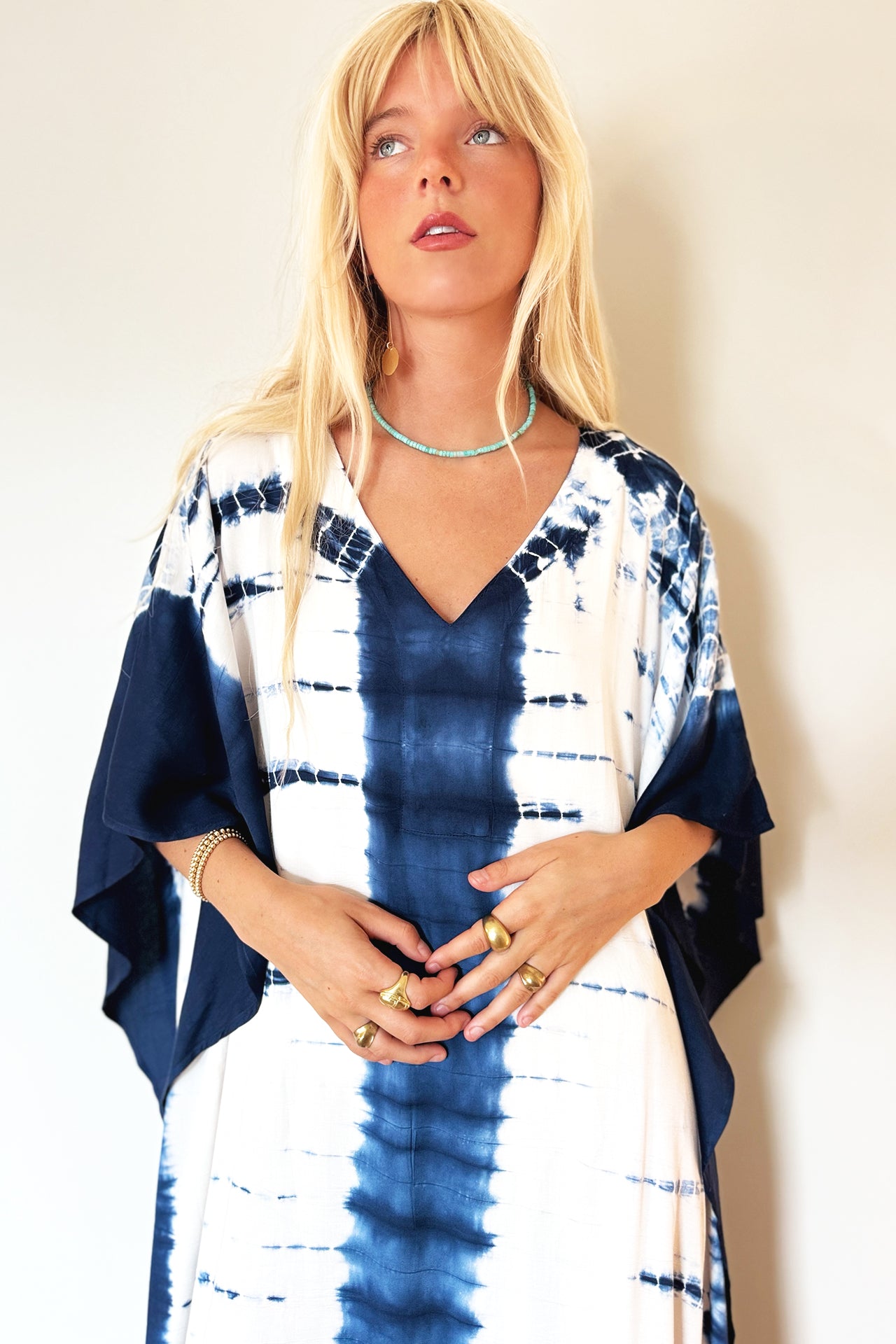 Emerson Fry Tie Dye Caftan - Ingido