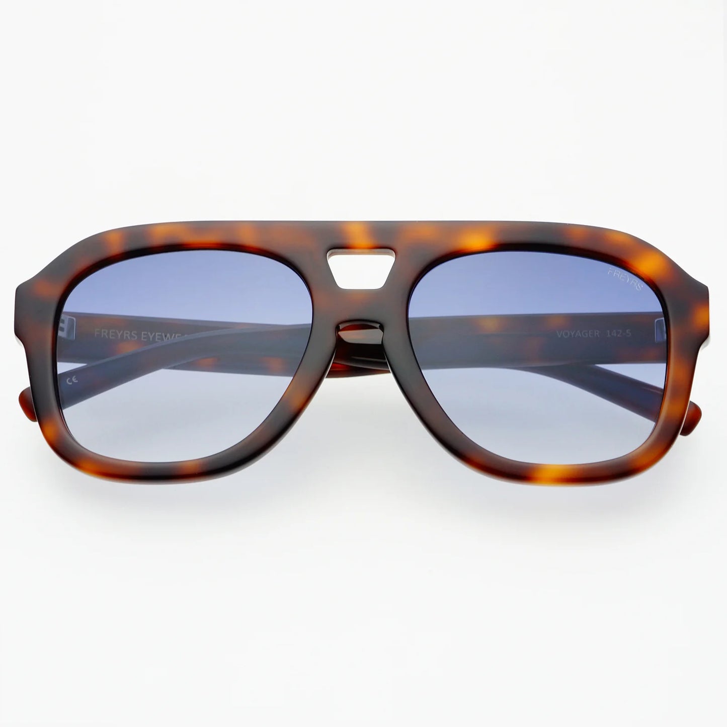 Freyrs Voyager Sunglasses - Tortoise/Blue