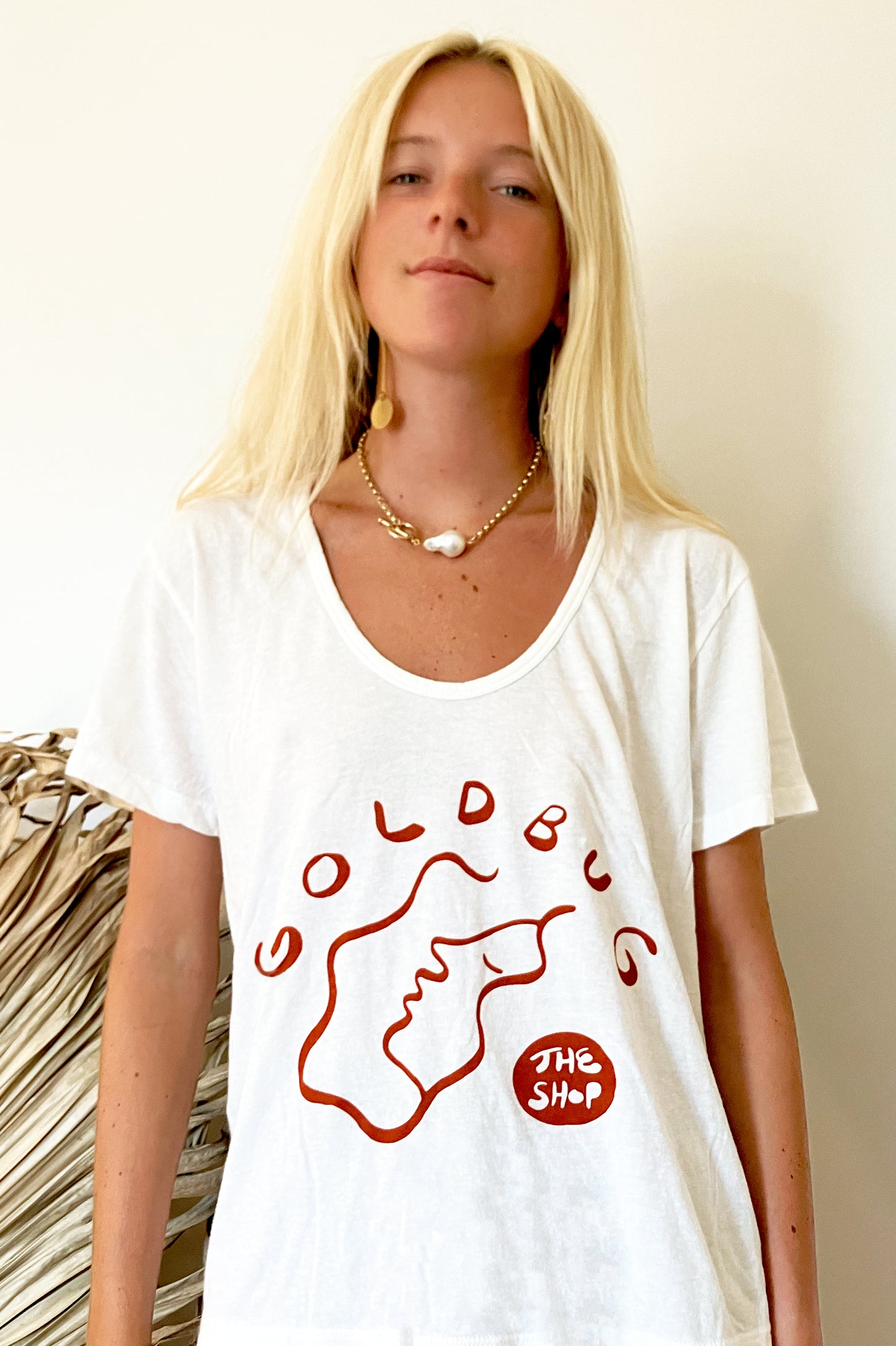 GOLDBUG Zuma Scoop Tee - White