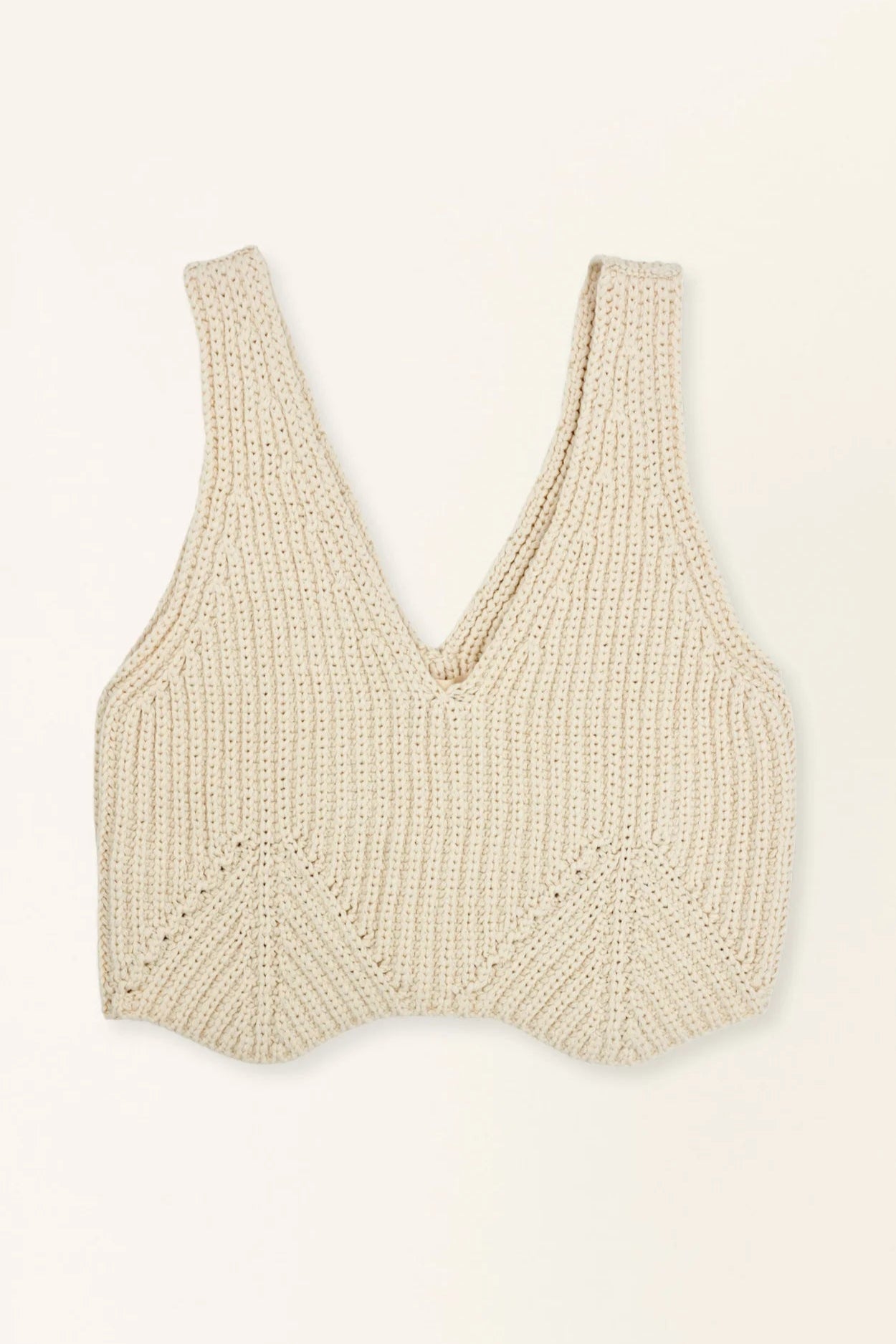 MIRTH Arles Knit Tank - Bone