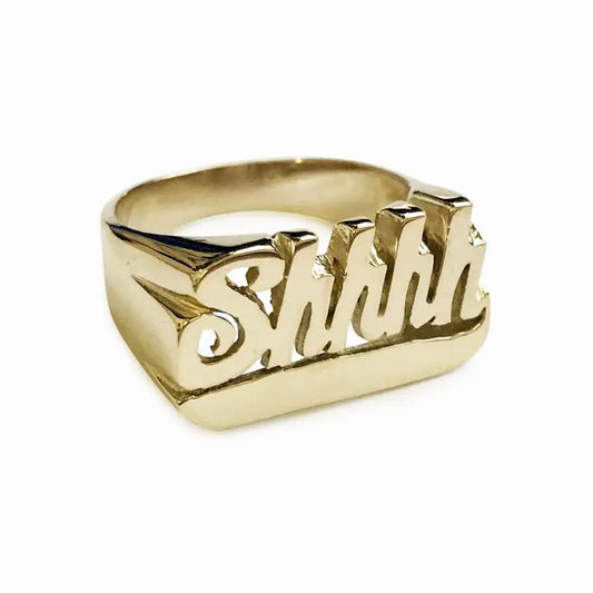 Snash Jewelry Shhhh Ring