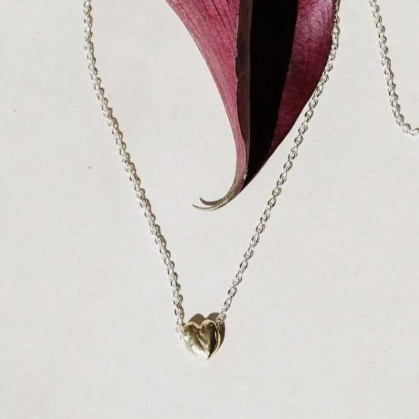 Satomi Studio Heart Charm Necklace