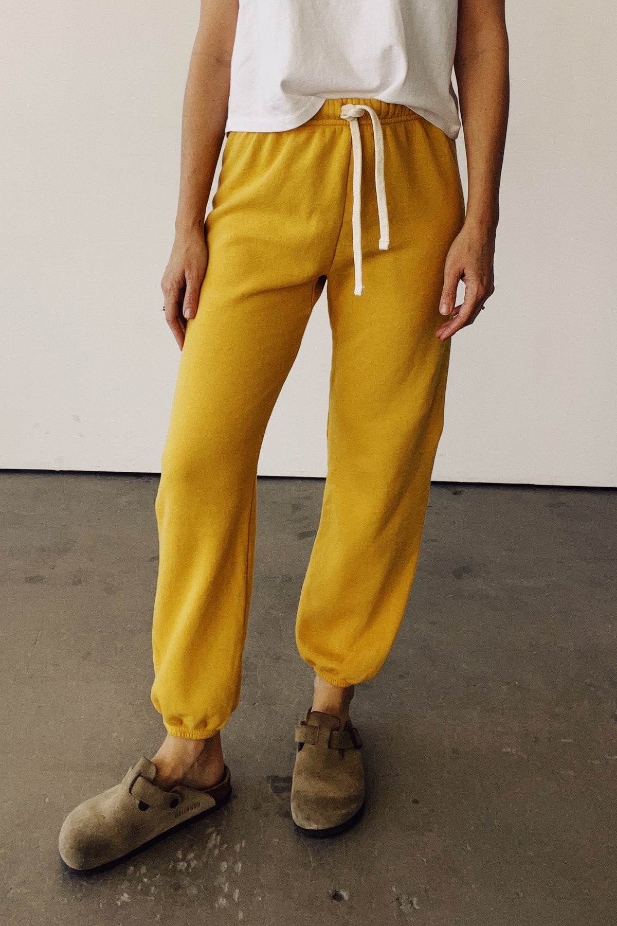 Hey Gang - The Sweatpants in Goldenrod