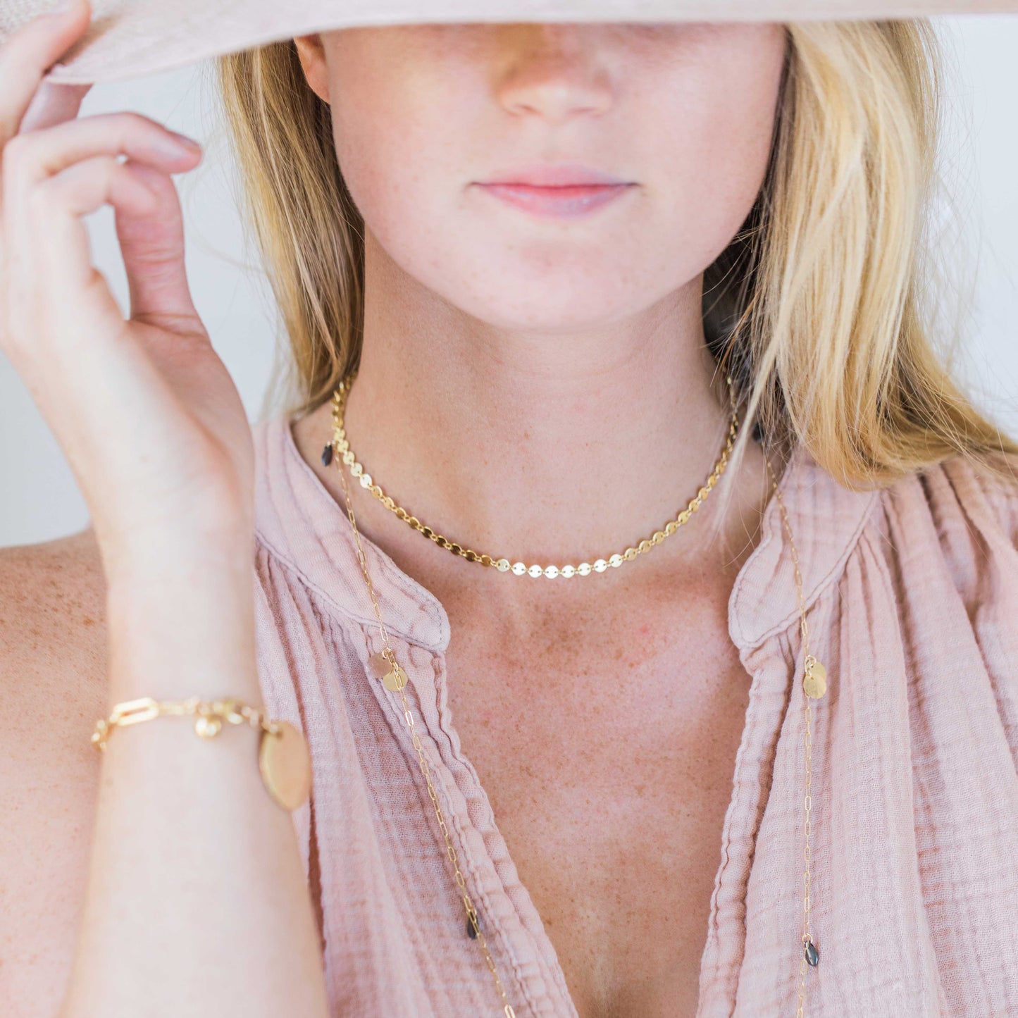 Goldbug Classic Disk Bracelet