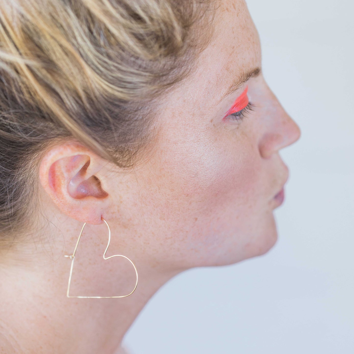 Heart Slider Earrings