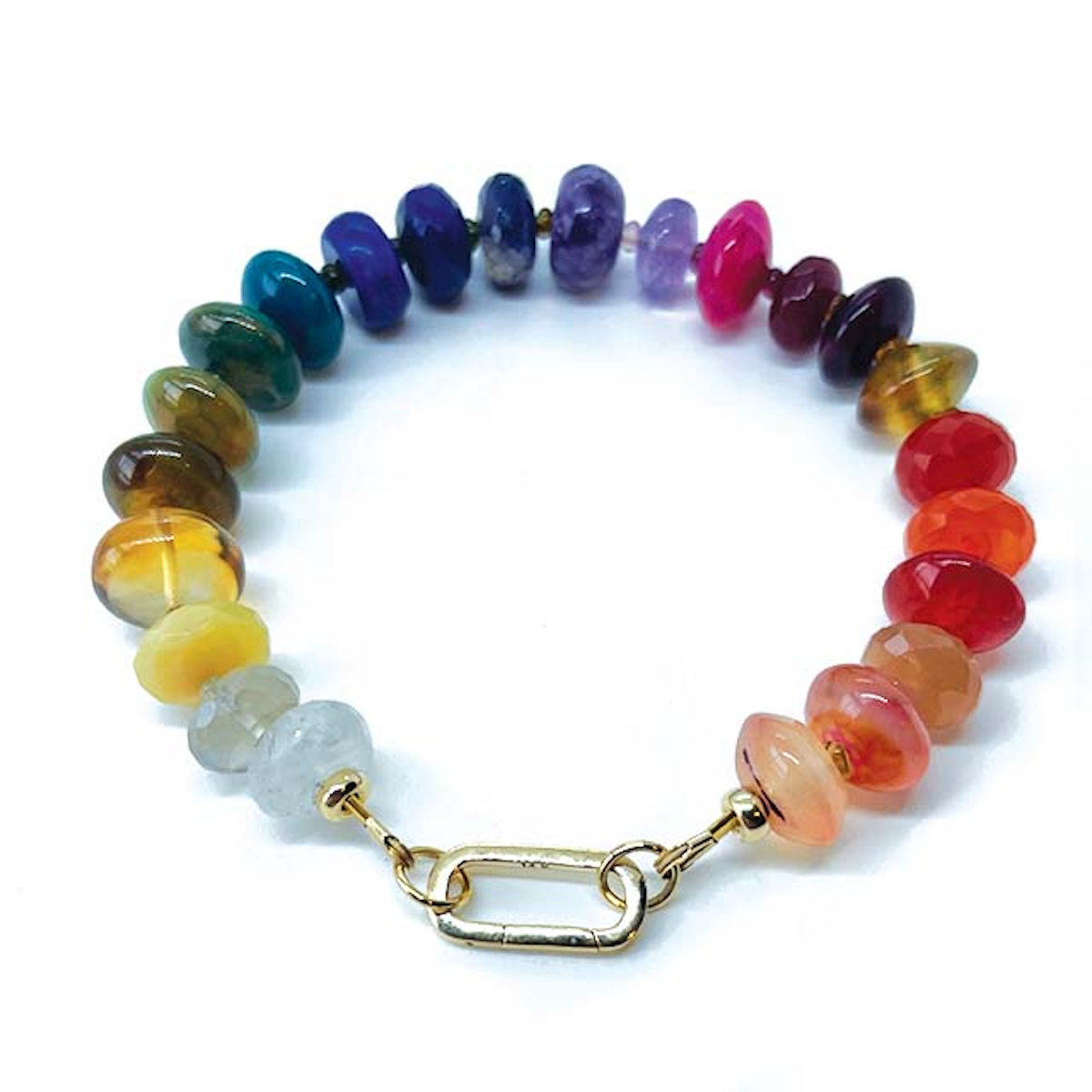 Vibrant Frequency Gemstone Bracelet