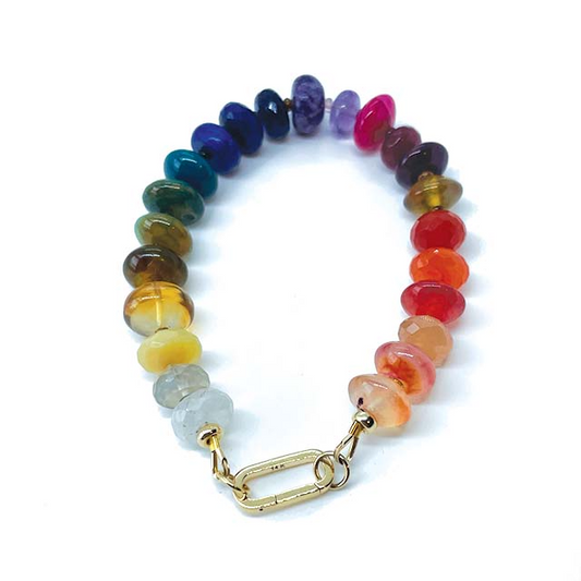 Vibrant Frequency Gemstone Bracelet