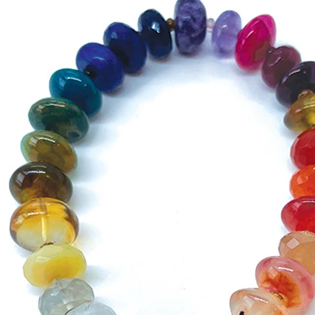Vibrant Frequency Gemstone Bracelet