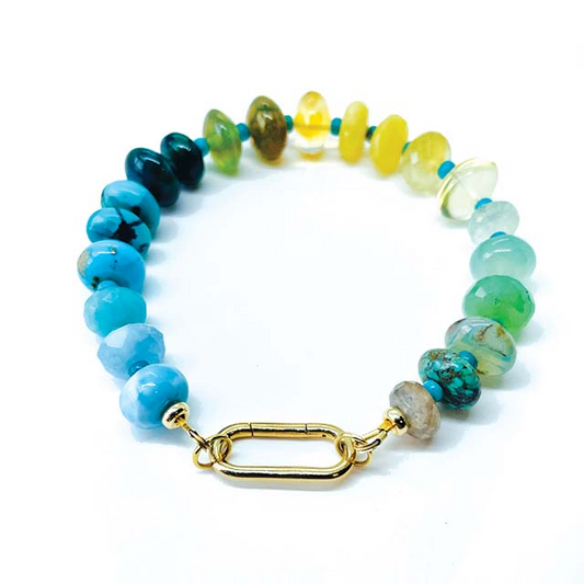 Tropical Waters Gemstone Bracelet