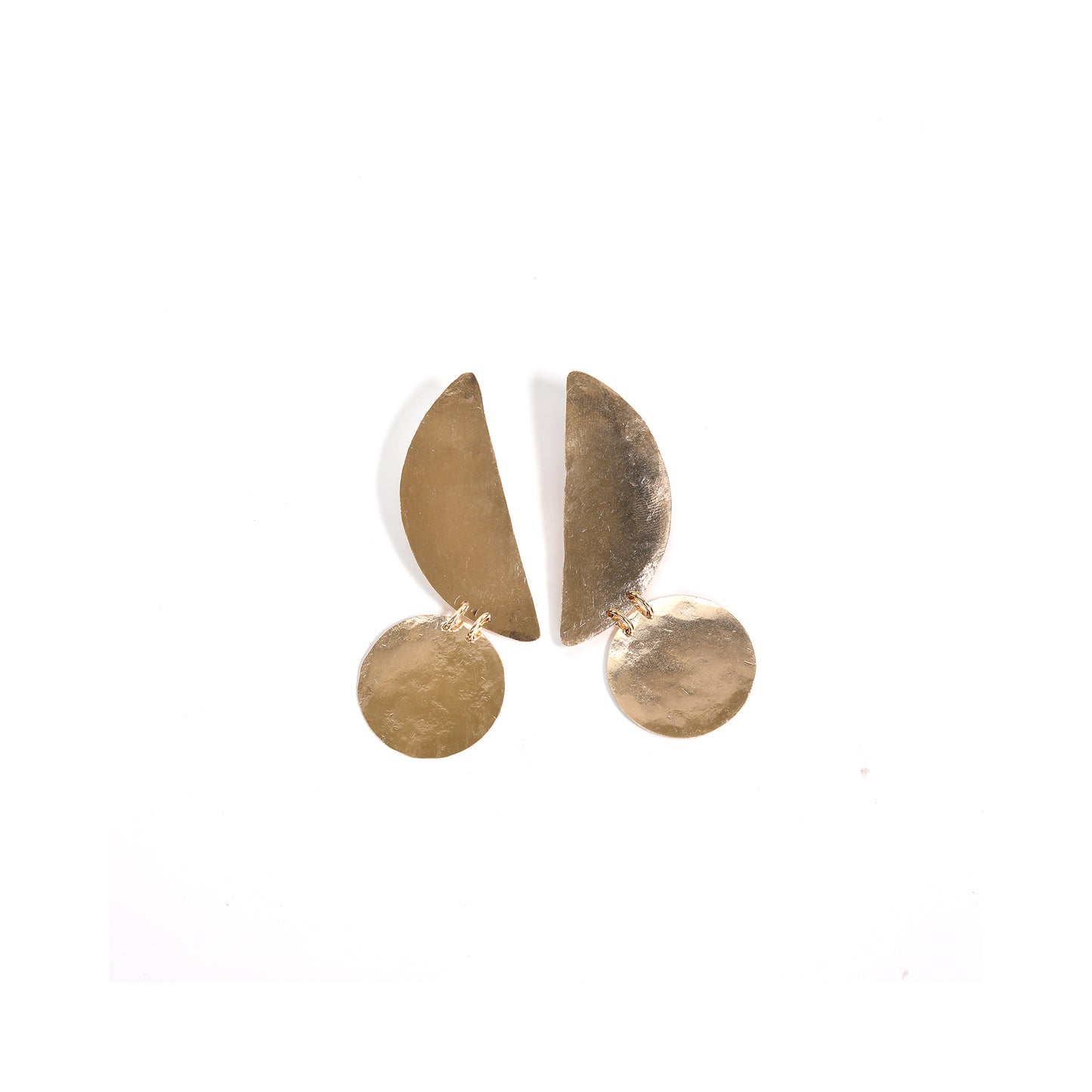 Gold Owl Earrings