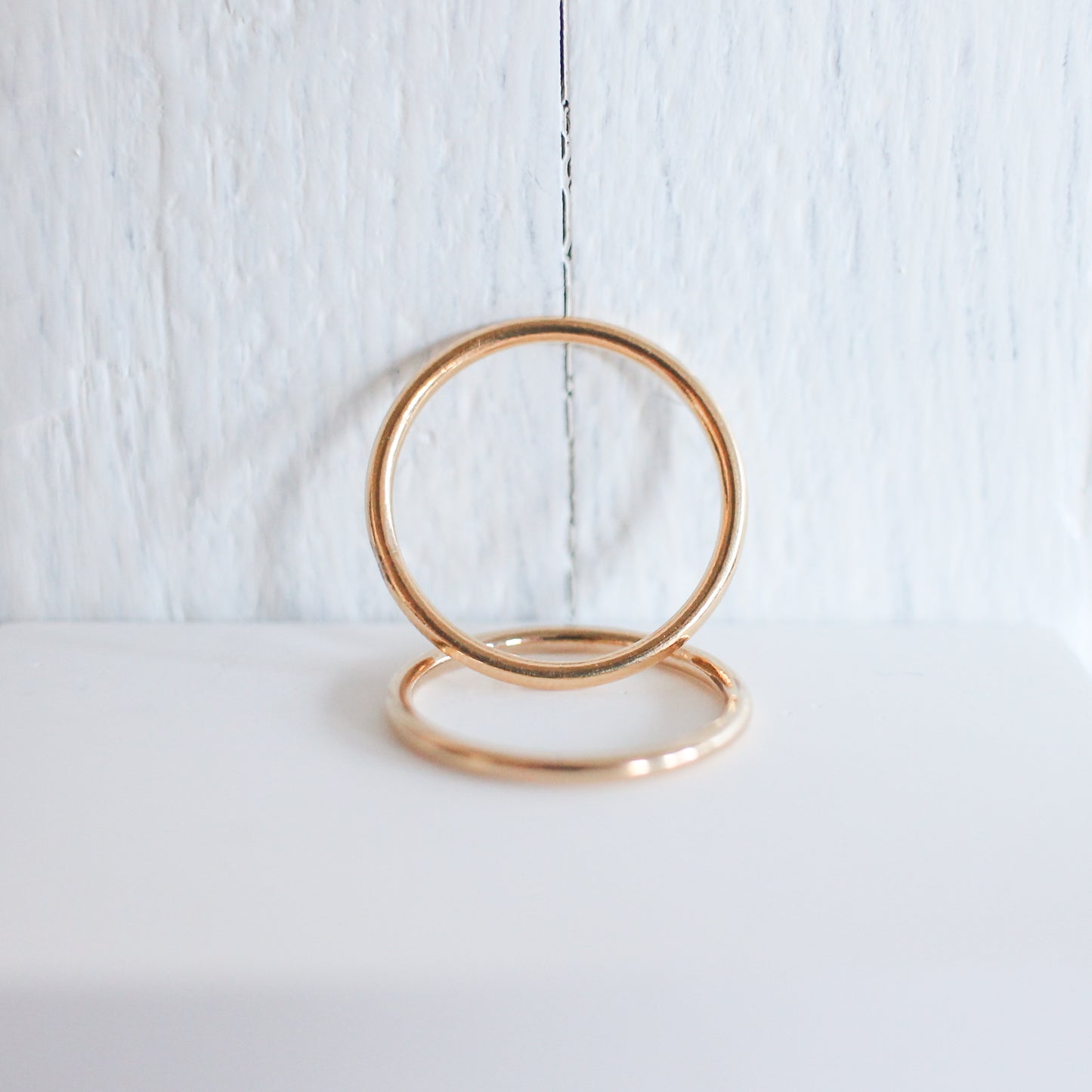 Medium Smooth Stackable Ring