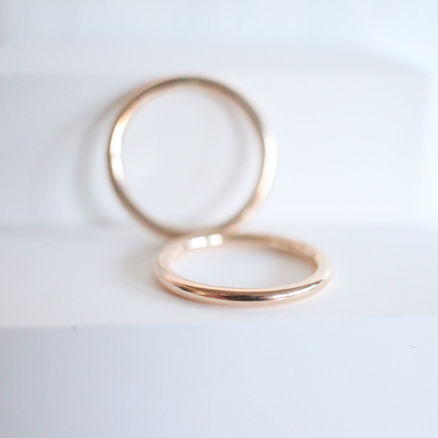 Thick Smooth Stackable Ring