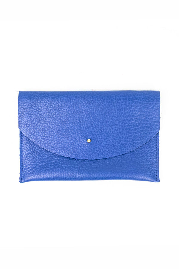 PRIMECUT: TAN LEATHER ENVELOPE POUCH