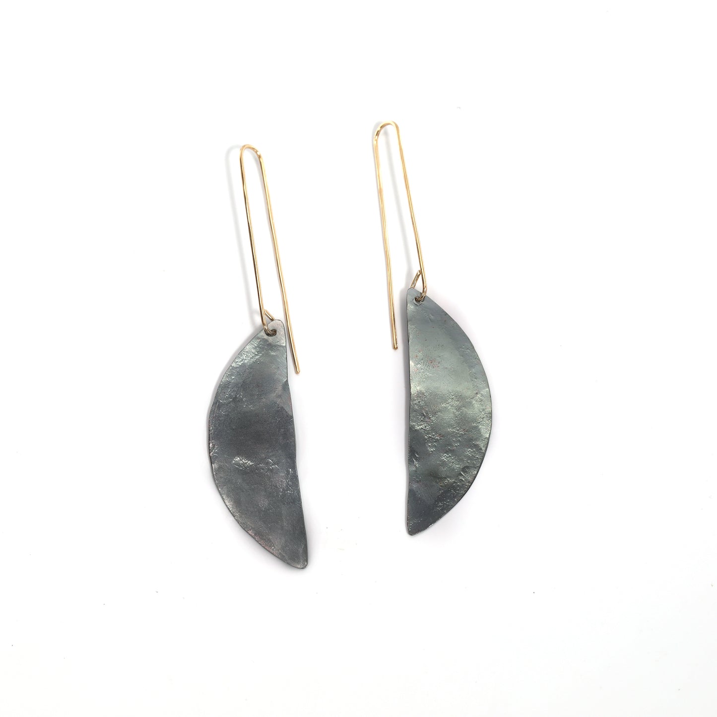 Leaf Drop Slider Earrings