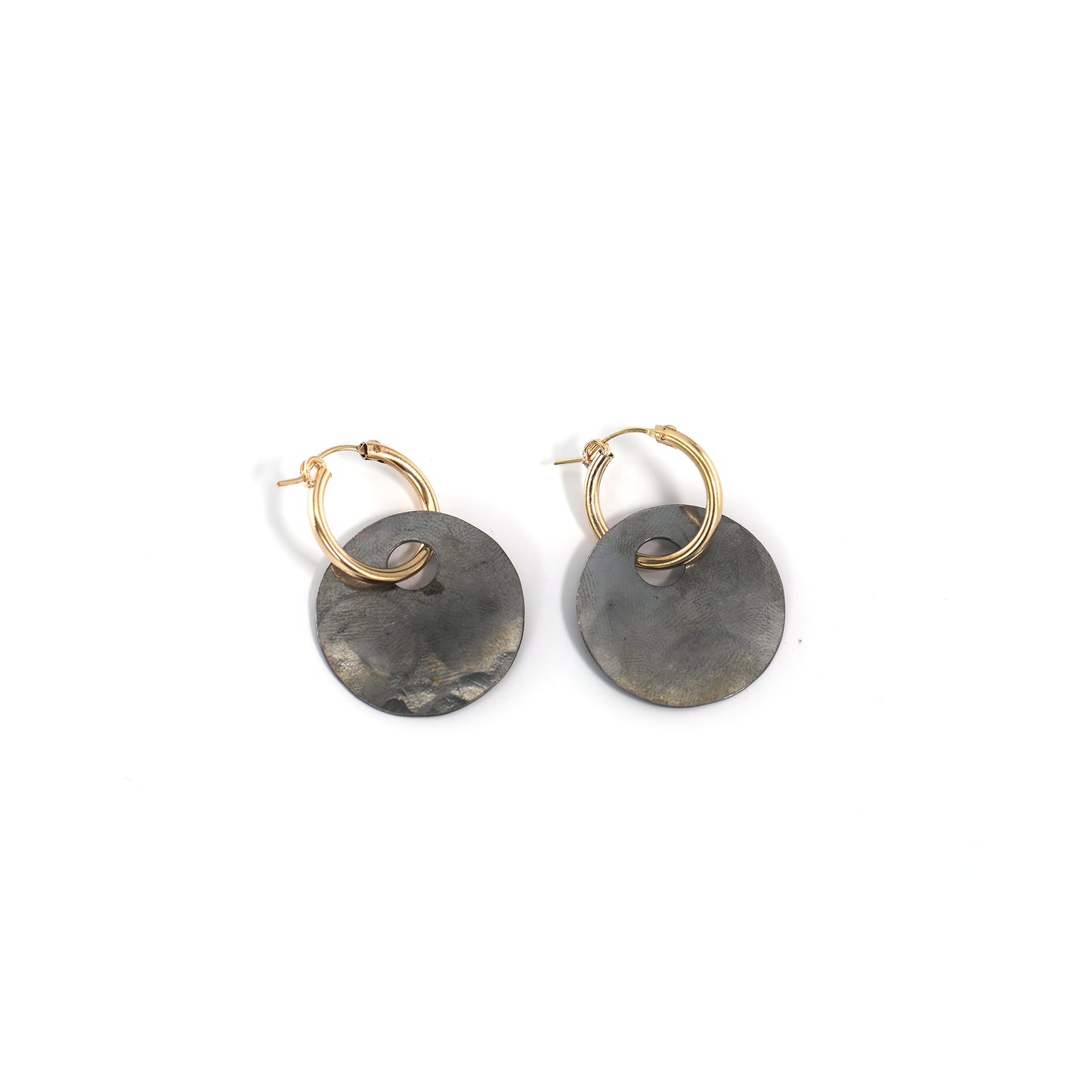 Mixed Metal Tribal Earrings
