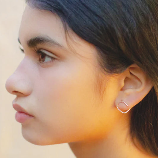 Carrie Hoffman Rectangle Tuck Studs