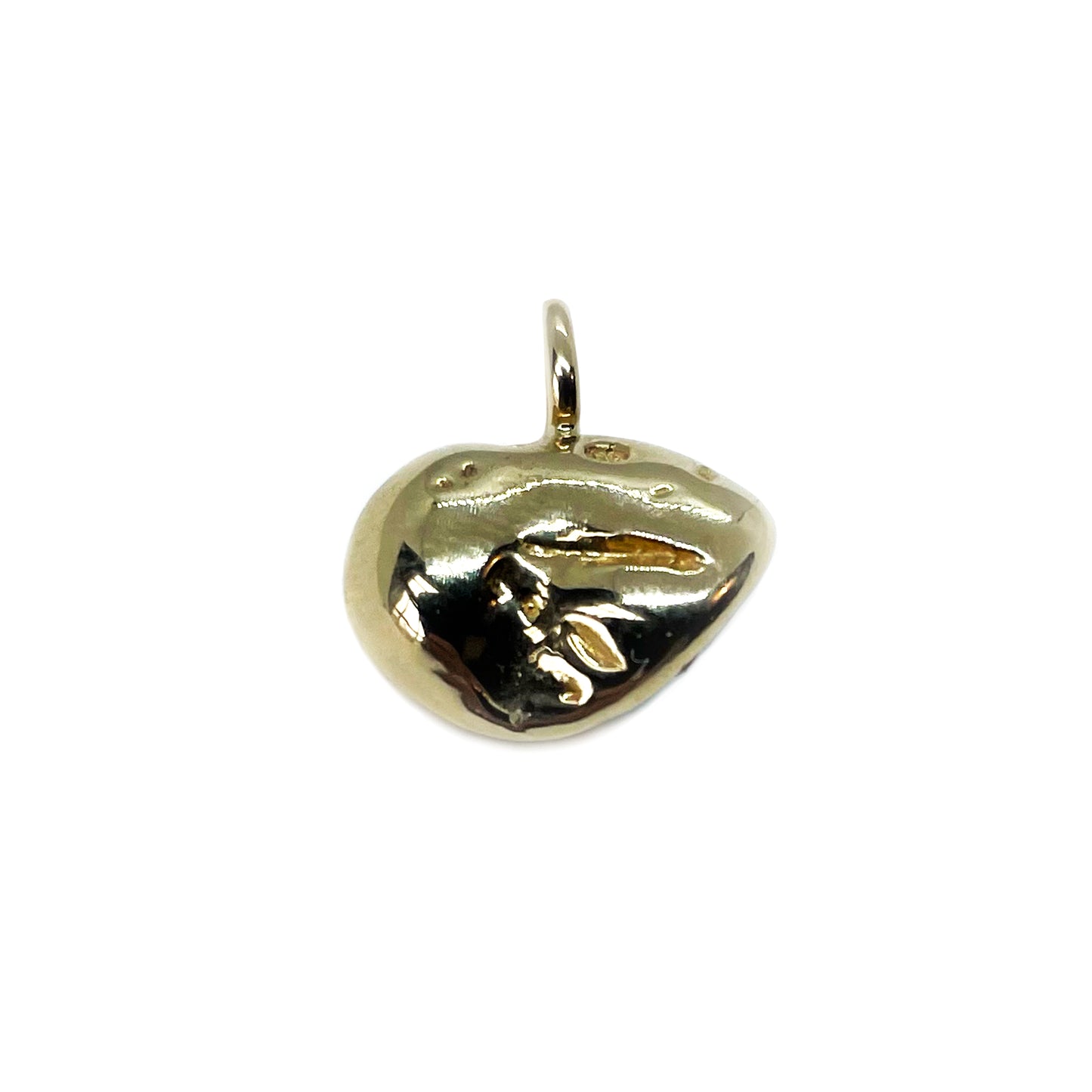14K Charm- Sea Pebble