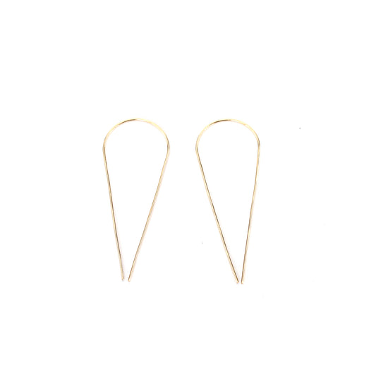 Teardrop Slider Earrings