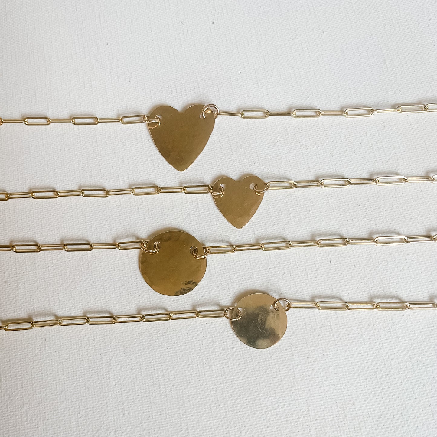 Double Pierced Statement Necklace