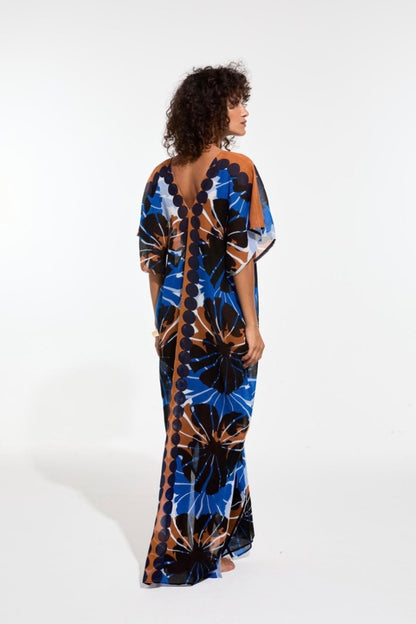 Mapoesie Blue Hydra Pavot Dress