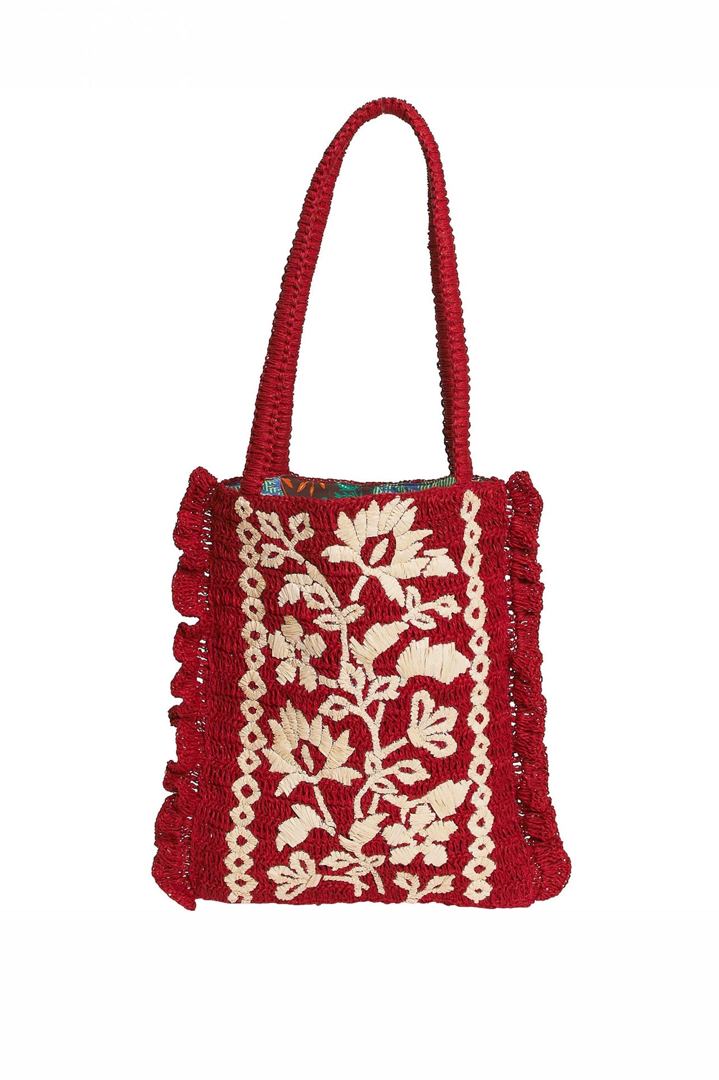 Sage x Clare - Thea Crochet Tote Bag