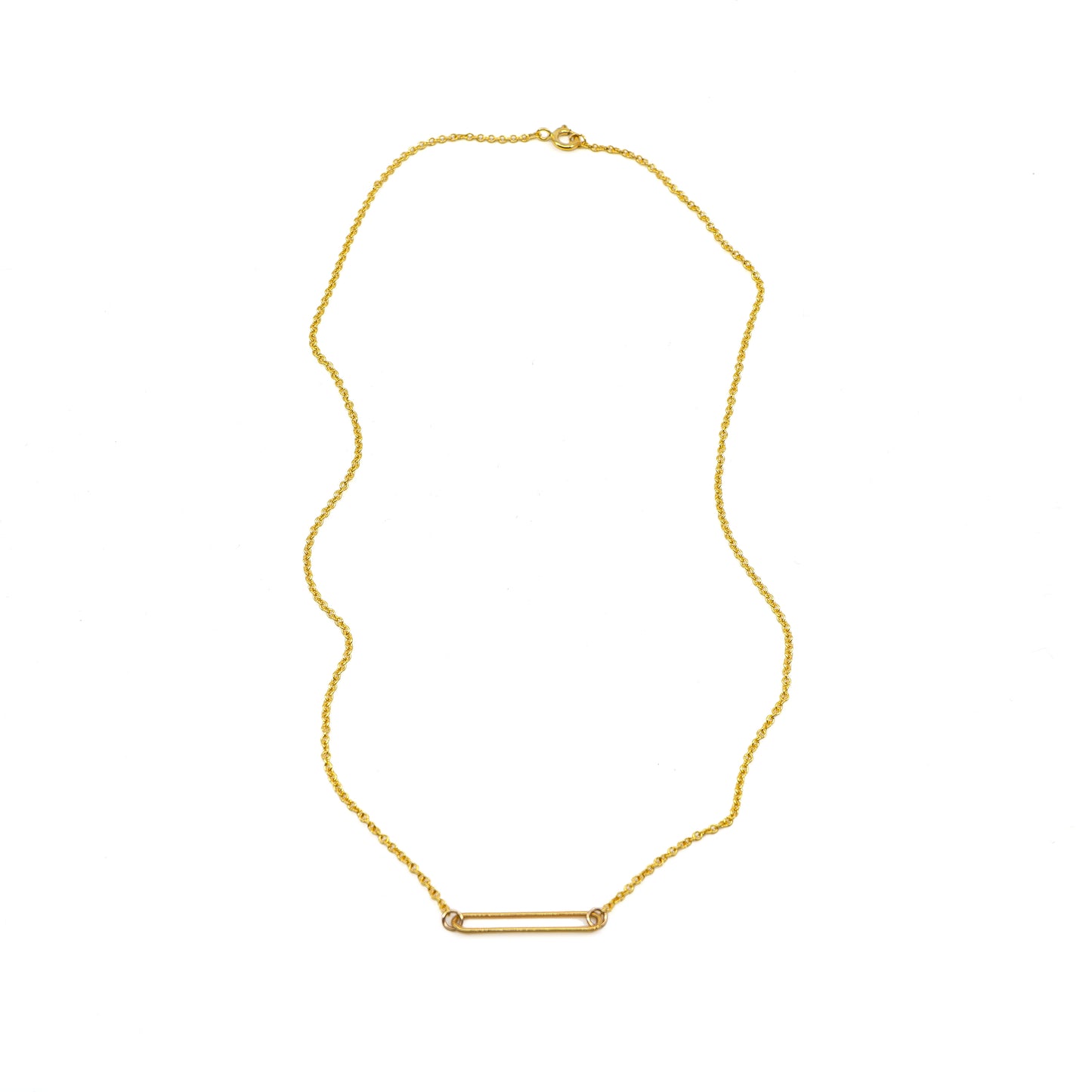 Long Link Chain Necklace