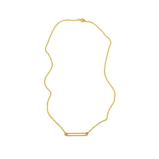 Long Link Chain Necklace